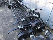 2 4 Drop 3500 3.5k Brake Axle Trailer Cargo Dump Utility Dexter Rockwell