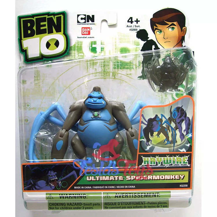 Ben 10 sale spidermonkey toy