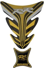 3D Motorcycle Carbon Vinyl Gel Gas Tank Pad Protector Decal and Sticker Tankpad