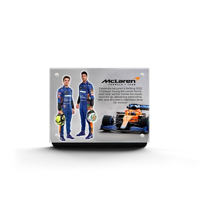 #42141 McLaren Formula 1  Race Car - Classic Display Plaques