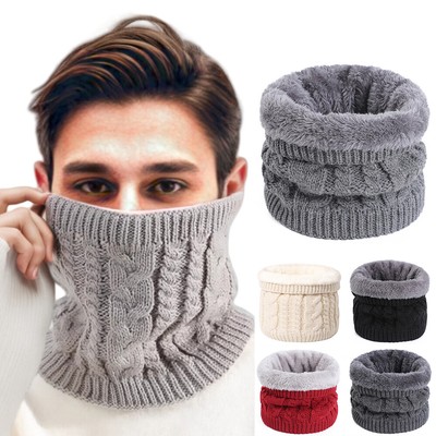 Winter Neck Warmer Gaiter Windproof Fleece Ski Face Mask Scarf for Cold Weather