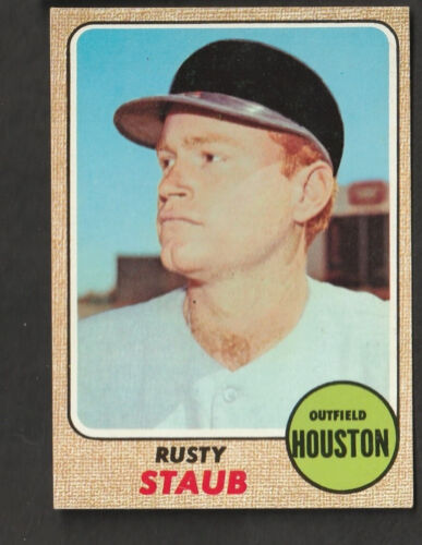 1968 Topps Baseball Cards Scegli una carta a scelta 295-660 EX X-MT 1/25 Set Break - Foto 4 di 490