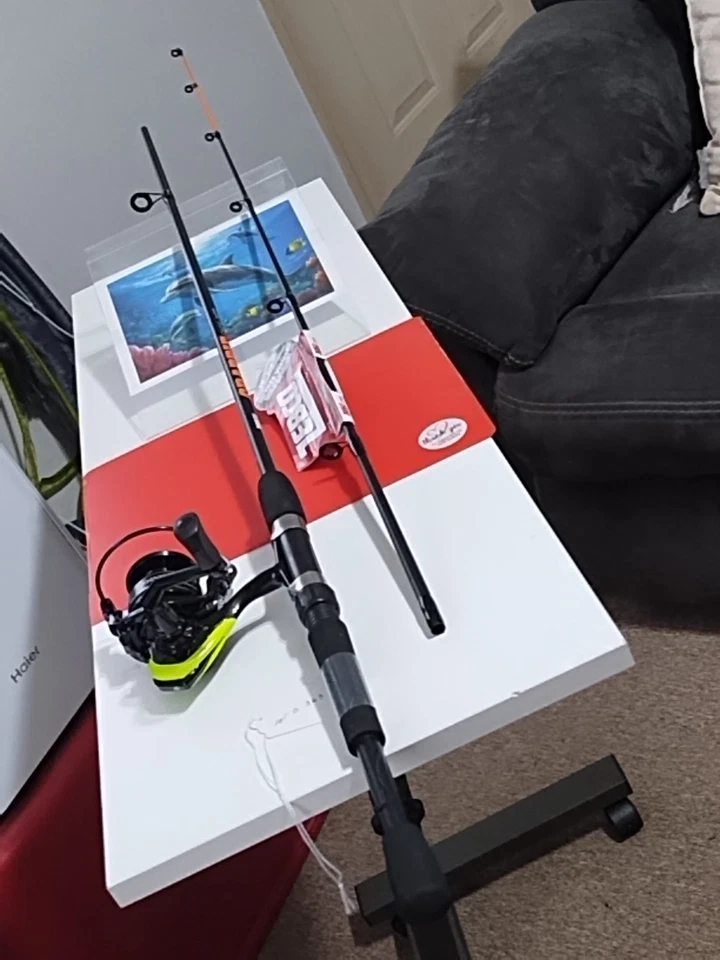 New Spinning Fishing Rod Zebco Crappie 6'6" Light 4-8lb And Reel 13 Code NX - Image 3 of 4