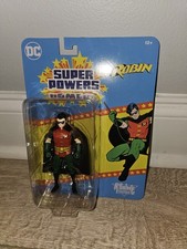 DC McFarlane Toys Super Powers Robin Dick Grayson Black  Cape New MOC