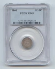 1860 Seated Liberty Half Dime, PCGS XF-45