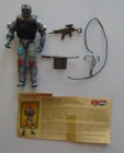 GI Joe Sgt. Hacker with File Card Complete Loose 2003