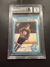 1979-80 Topps Wayne Gretzky #18 RC Sticker Autograph BVG Autograph 9