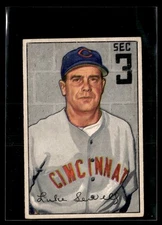 1952 Bowman Luke Sewell EX Set Break #94