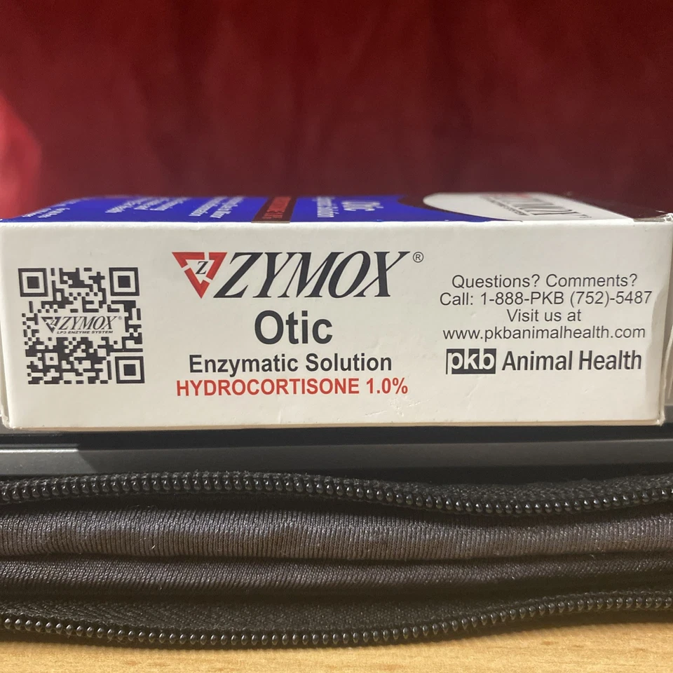 Solução enzimática otic cães/gatos 1% hidrocortisona alívio da coceira na orelha 1,25 oz-2027 - Imagem 2 de 4