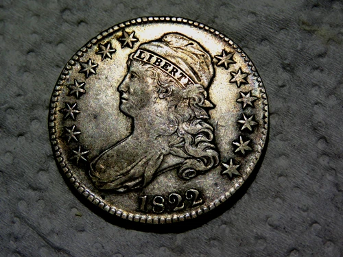 1822-P Capped Bust Half Dollar — photo from the most recent tracked eBay sale