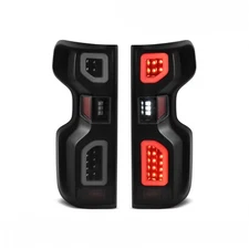 LED Tail Lights for 2019-23 Chevy Silverado 1500 LTD Tail Brake Lamp Smoked