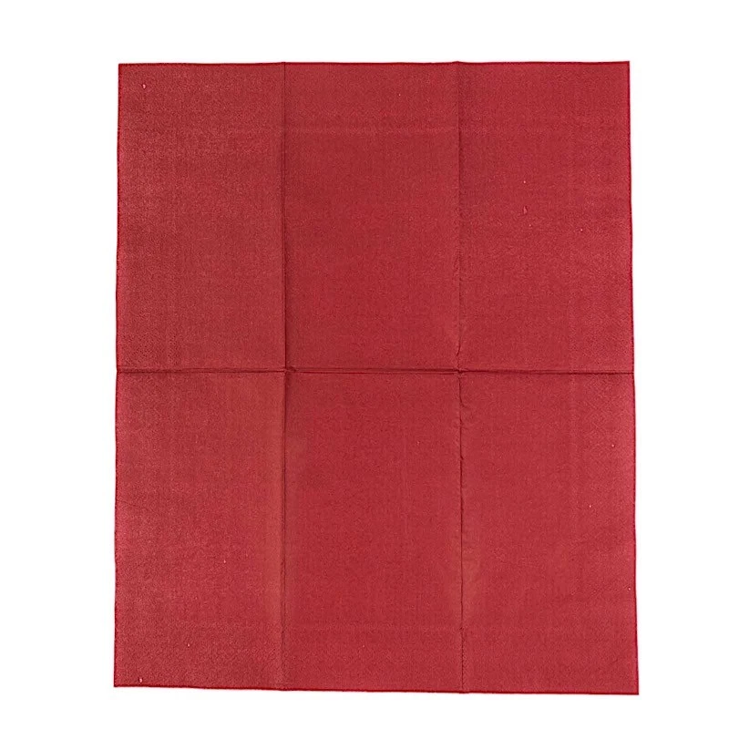 BURGUNDY 50 Soft 2 Ply Dinner Cocktail Paper NAPKINS Party Events Home - Image 3 of 4