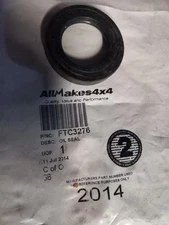 Land Rover Defender Discovery 1 Front Half Shaft Oil Seal. FTC3276