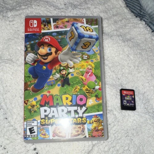 Nintendo Mario Party Superstars Nintendo Switch Multiplayer Original Case