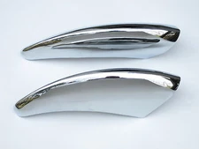 58/60 corvette rear bumperettes NEW!!! BLEMS 59 EXACT REPRODUCTIONS!!! PAIR!