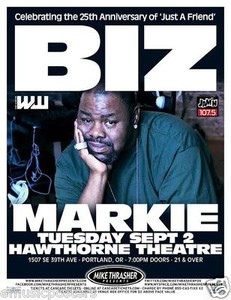 Image Is Loading BIZ MARKIE 2014 PORTLAND CONCERT TOUR POSTER Hip Image Is Loading BIZ MARKIE 2014 PORTLAND CONCERT TOUR POSTER Hip