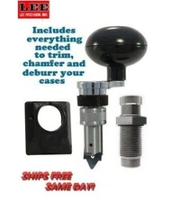 LEE Deluxe Quick Trim 90437 + 303 British Quick Trim Die 90325 COMBO