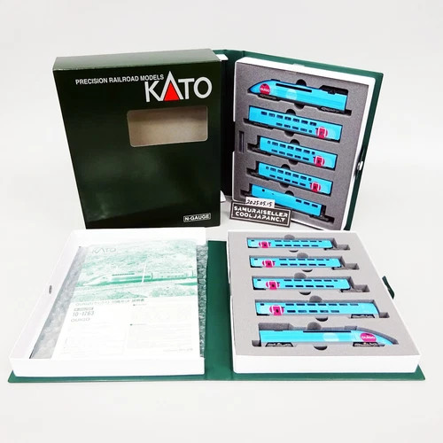 KATO 10-1763 OUIGO 10-Wagen Set Spur N Modelleisenbahn Hochgeschwindigkeitszü...