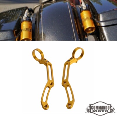 Remote Reservoir Mounts For Ohlins 044 & Legends Revo Shocks For Harley Touring