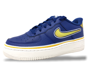 Kids Nike Air Force 1 LV8 Sport NBA Deep Royal/University Gold Size 6  AR0734 400 659658268975 | eBay