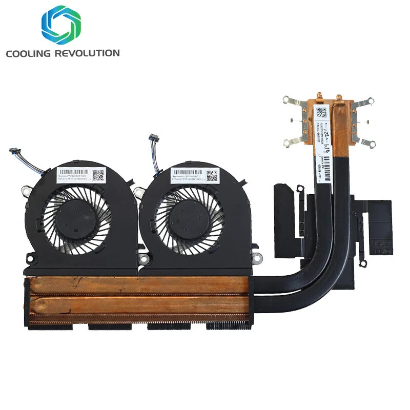 Laptop CPU Heatsink Cooling Fan for HP 15-CB SER 15-CB035WM 926876-001 - Image 2 of 2