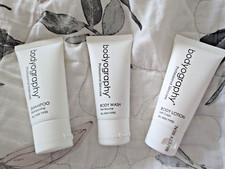Lot Of 3 Bodyography Travel Size Toiletries Lotion Shampoo Body Wash 1.4 oz ea