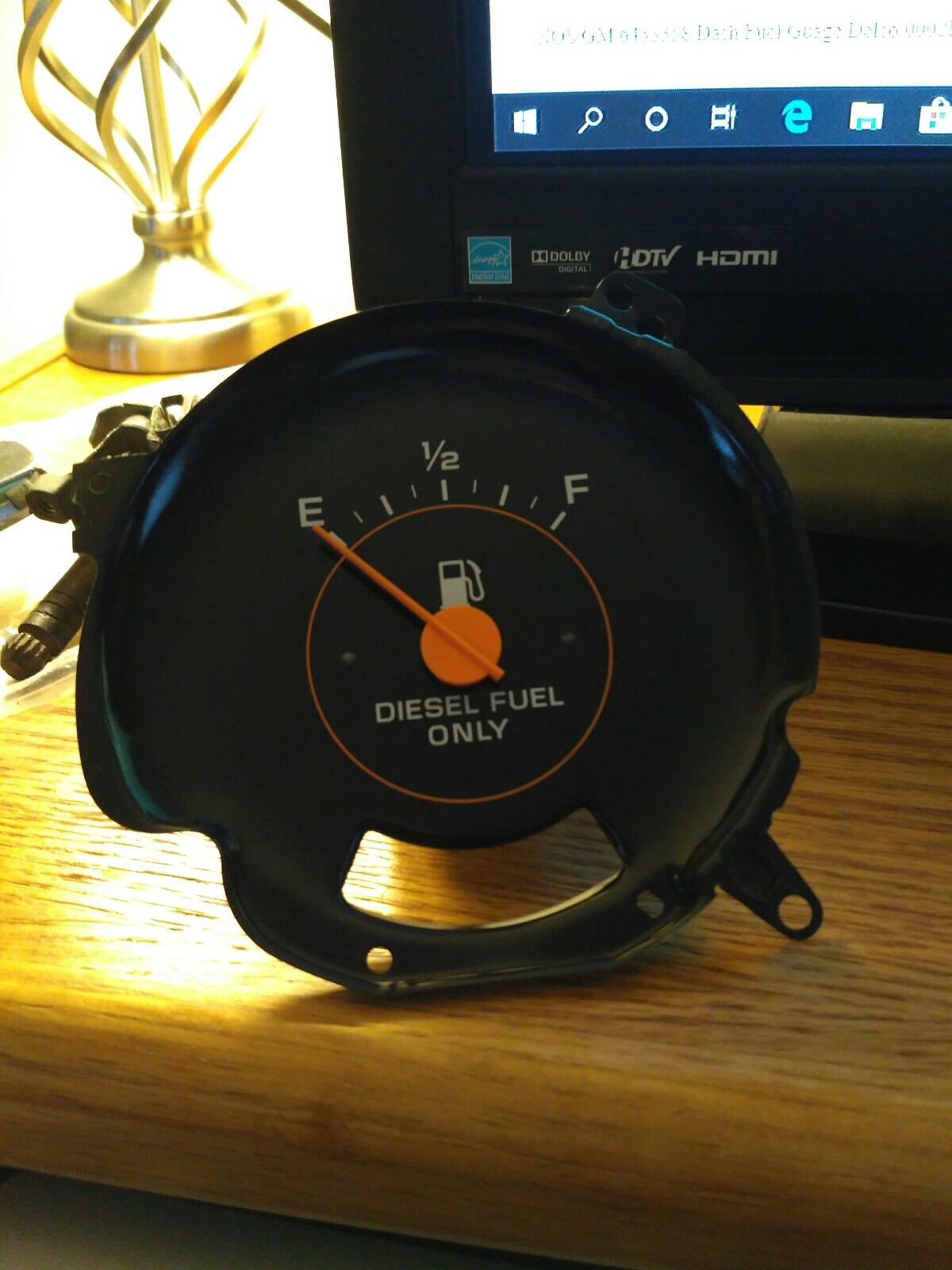 Used GM 6433358 Dash Fuel Gage Delco 0002L9 | eBay