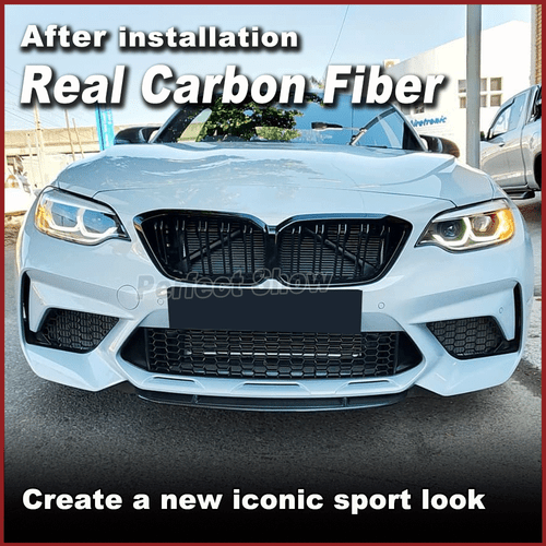 Carbon Frontlippe Spoilerlippe Frontspoiler Passt für BMW 2er M2 F87 Coupe 15-18 - Bild 3 von 11