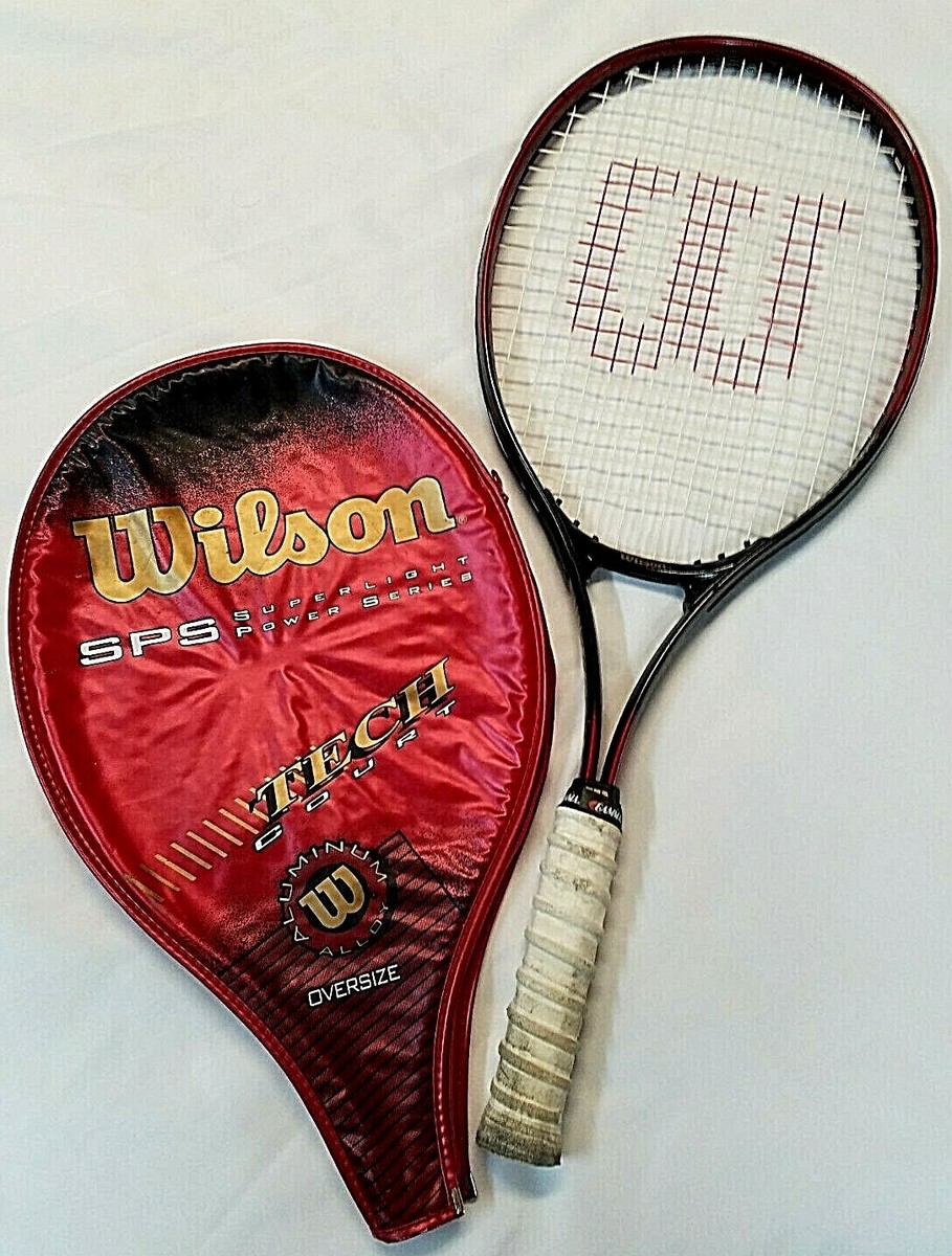 WILSON TENNIS RACQUET SPS TECH COURT POWER SERIES OVERSIZE