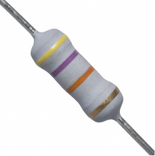 50 PCs Metal Oxide RESISTOR 47K OHM 1W 5 ORIGINAL OEM GOOD FOR 1 2W 1