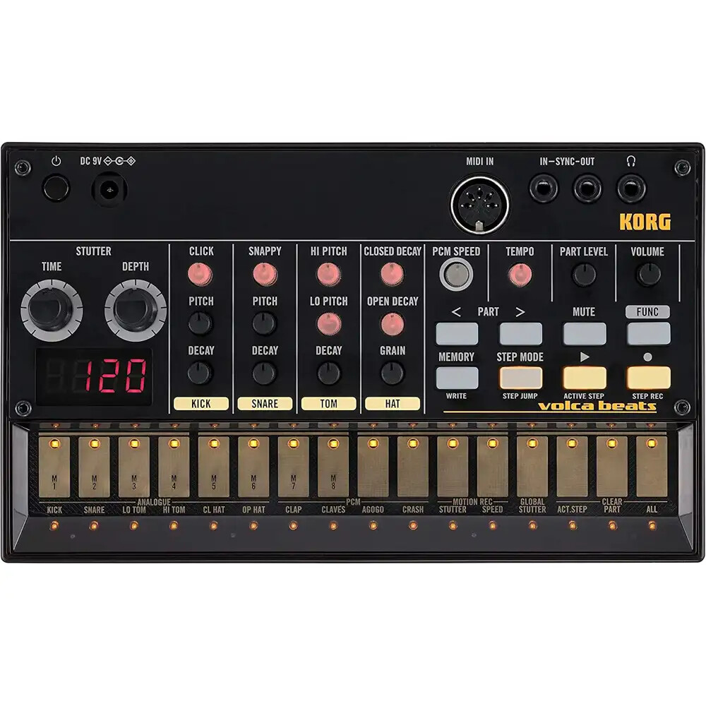 KORG VOLCA BEATS batteria elettronica analogica + sequencer electribe-style NEW