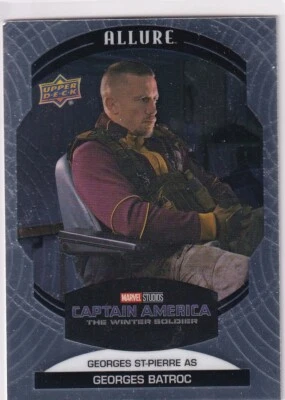 Upper Deck 2022 Marvel Studios Allure No. 27 Georges St-Pierre as Geroges Batroc