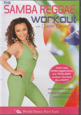 The Samba Reggae Workout With Quenia Ribeiro DVD 2007 New Sealed Region 4