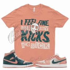 SICK Shirt for J1 1 Low Light Madder Root Dark Teal Green Pink WMNS Mid High