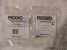 Ridgid 7/16-20 and 1/4-28 Button Dies, 1" Round