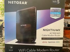 Netgear Nighthawk AC1900 WiFi Cable Modem Router 960 Mbps