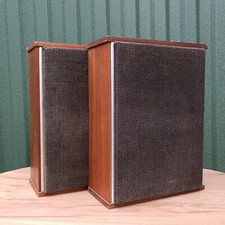 Vintage acoustic speakers 2.0 of the Soviet p...