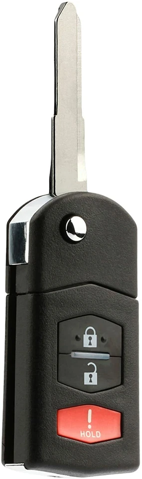 NUEVO Mazda CX-7 2007-2012 Mando a Distancia Llave Abatible BGBX1T478SKE125-01 Calidad Superior Stock EE. UU. Foto 2 de 4