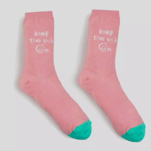 socks women funny Keep The Smile Men Cool Socks - Picture 2 of 2