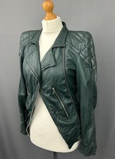 Marc Jacobs Cutaway Leather Jacket - Women's Size Us 6 - Uk 8 / 10