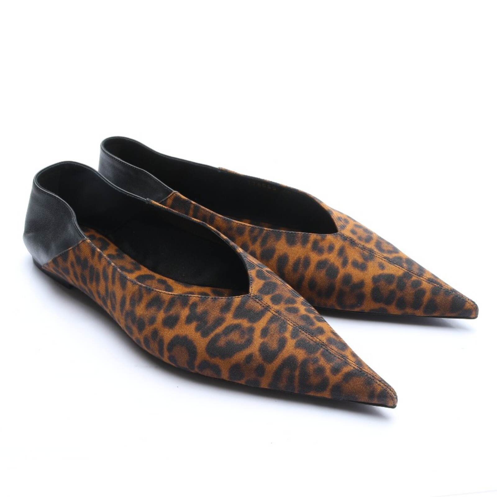 Балетки Saint Laurent Schwarz Braun 40,5 EUR