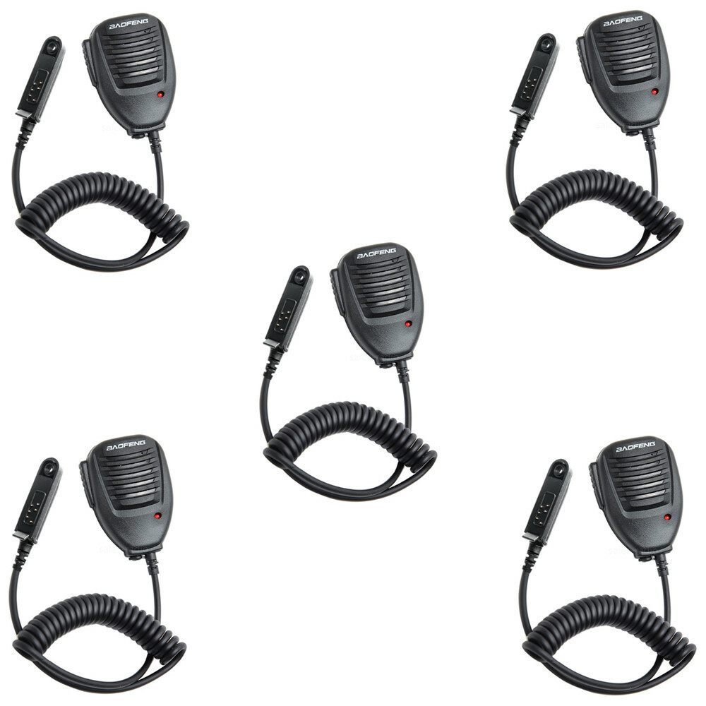 5X Waterproof Speaker Microphone For BaoFeng UV-9R PLUS BF-A58 R760 UV-5S Radios-image