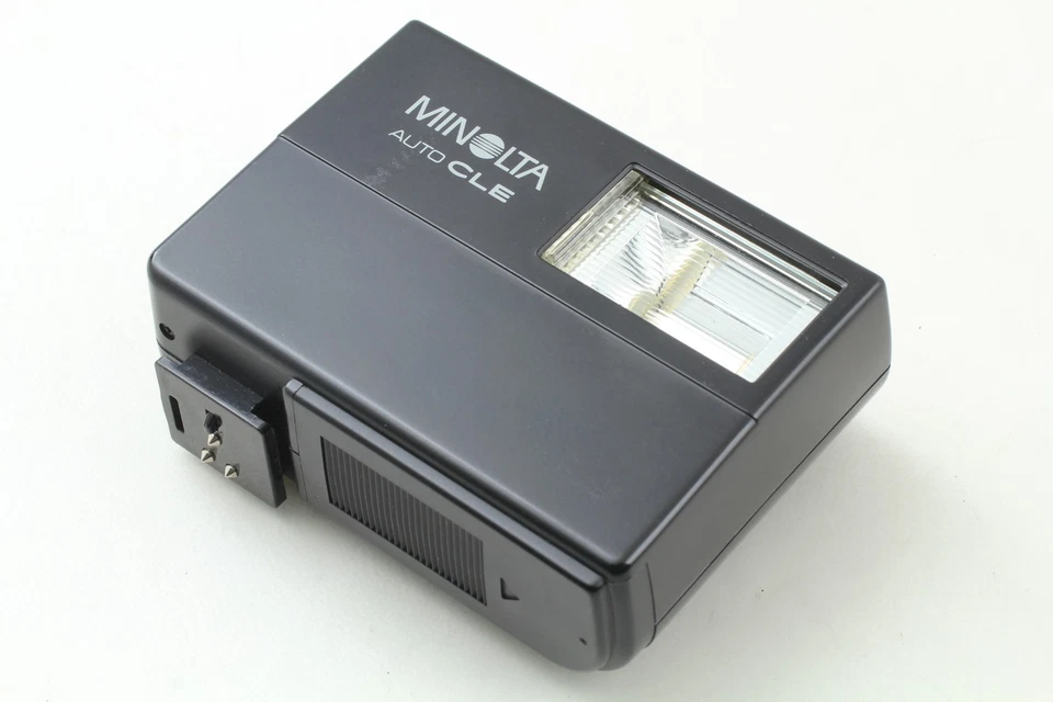 Tested [NEAR MINT w/ Box] MINOLTA CLE Auto Electro Flash TTL Strobe From JAPAN - Image 4 of 4