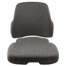 Cushion Set, Gray Fabric, Genuine Sears w/o Heat Switch - (2 pc.) Fits Case IH