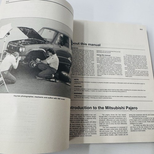 Mitsubishi Pajero Petrol & Diesel 83-97 by Haynes Publishing (English) Paperback - Picture 7 of 8