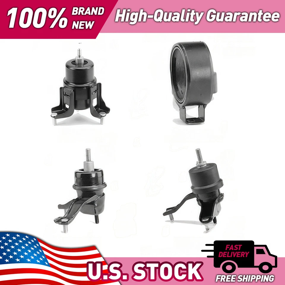 Engine Motor Mount Kit Motor Engine Mount for Lexus ES300 2002 2003 3.0L V6 - Image 2 of 4