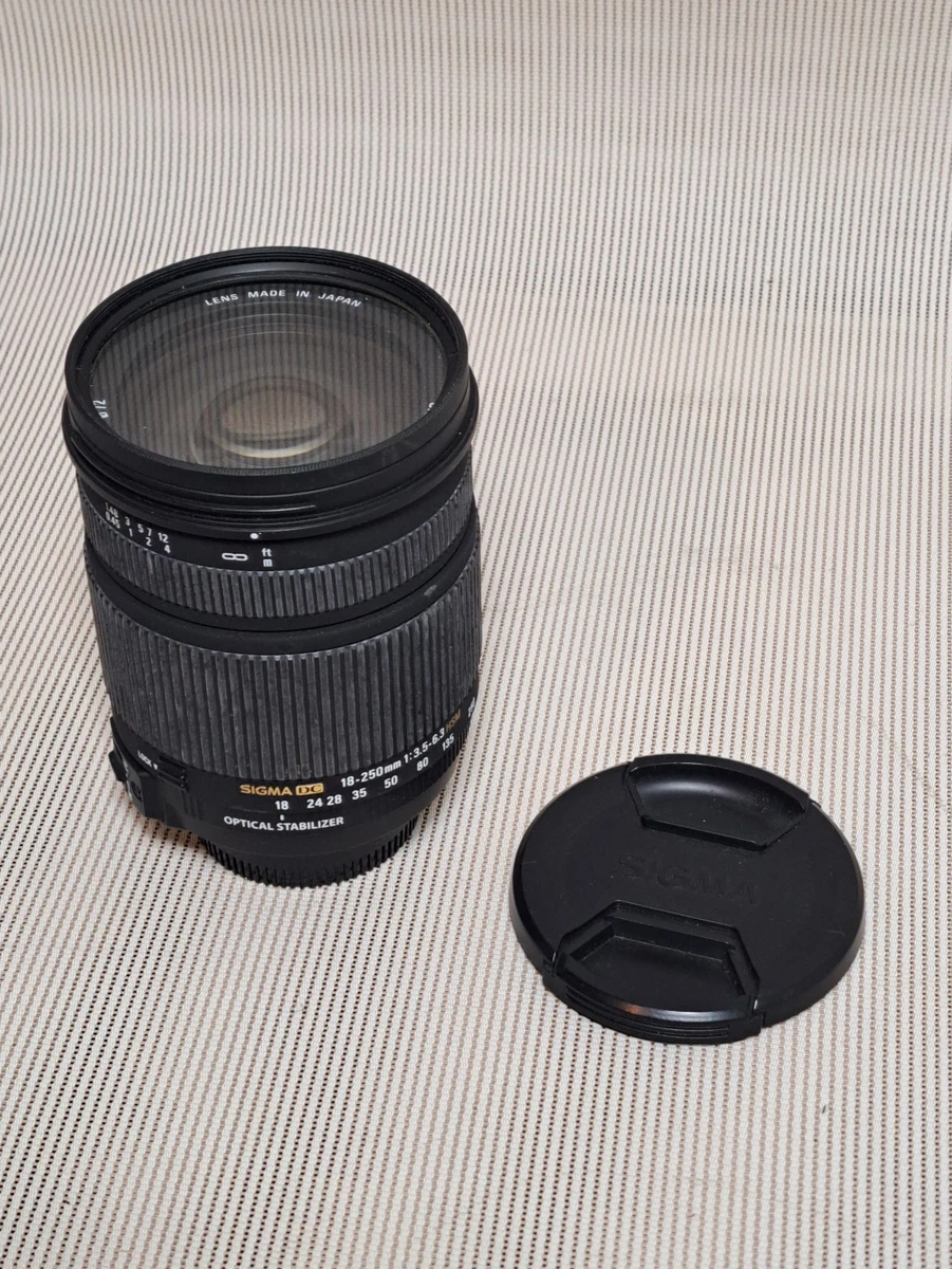 Sigma Camera Lenses for Nikon 18-250mm Focal for sale | eBay