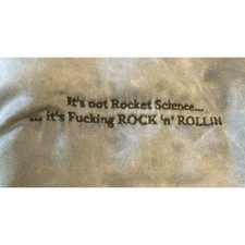 Rock-n-Roll 1980's Road Crew Stage Manager Bomber Jacket L S.E.I. Fashion Nation