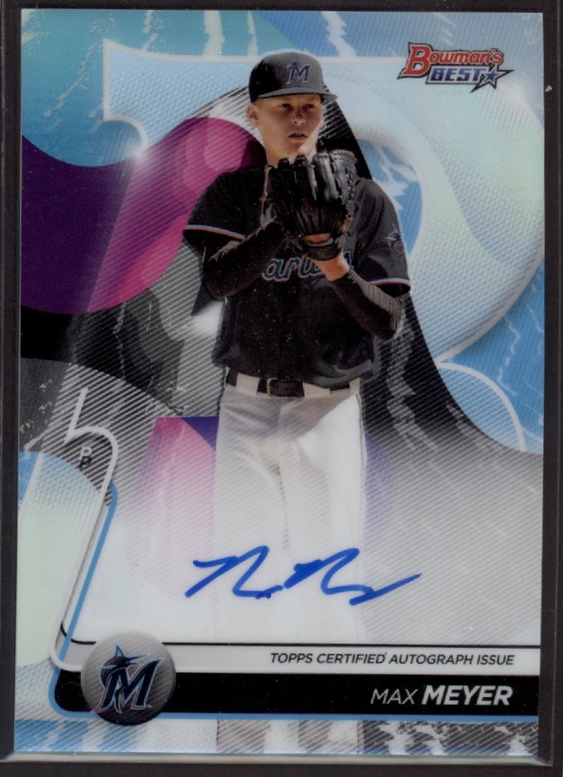 2020 Max Meyer Bowman's Best Refractor  Auto  RC     #B20-MME (21C610)