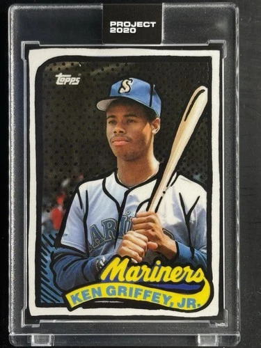 Ken Griffey Jr. Topps Project 2020 Card #148 by Joshua Vides Print Run of 6,021